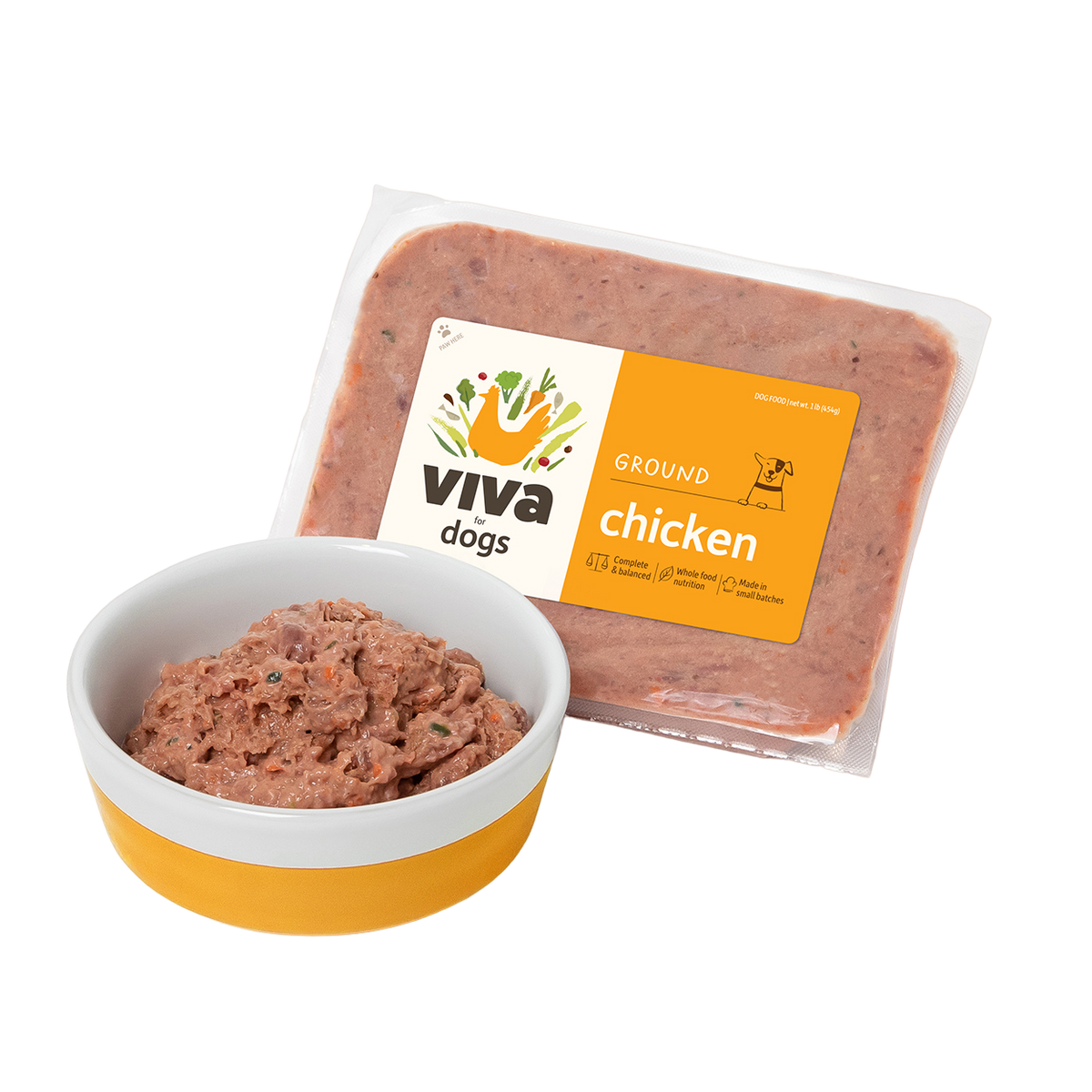 Chicken Viva Raw Dog Food