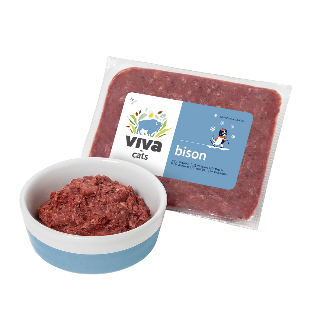 Bison Viva Raw Cat Food