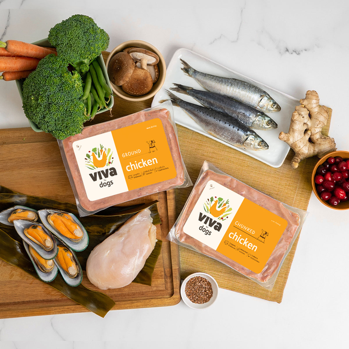 Raw Dog Food Delivered | Viva for Dogs