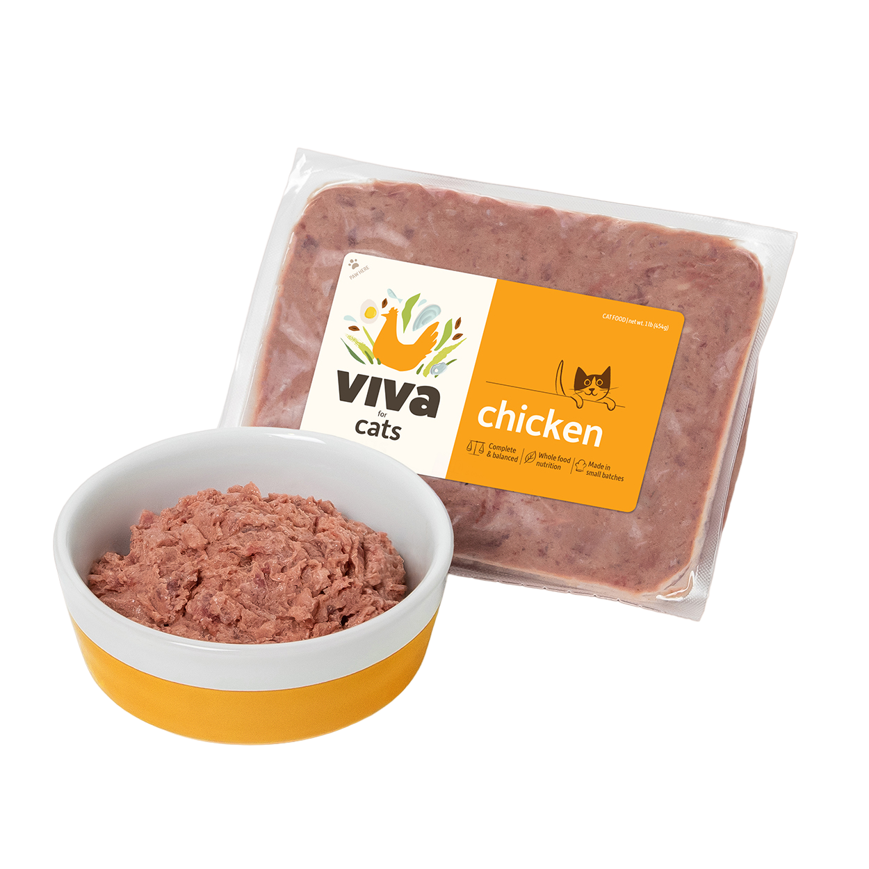 Chicken top for cats