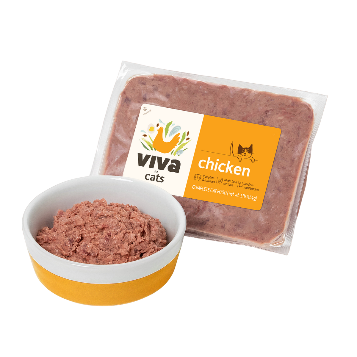 Raw cat diet top
