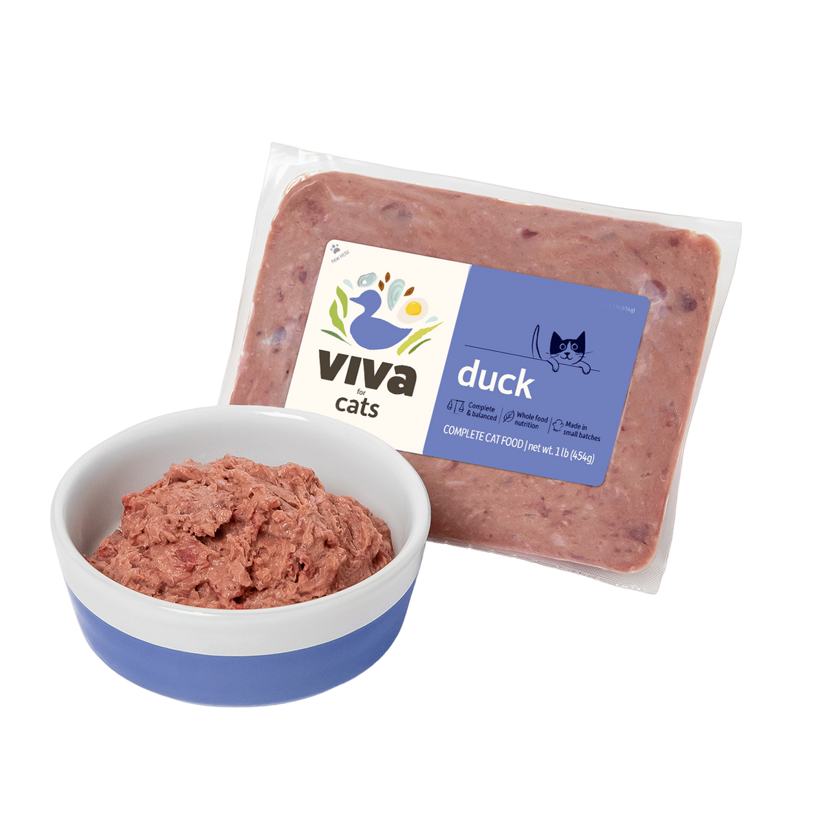 Duck Viva Raw Cat Food