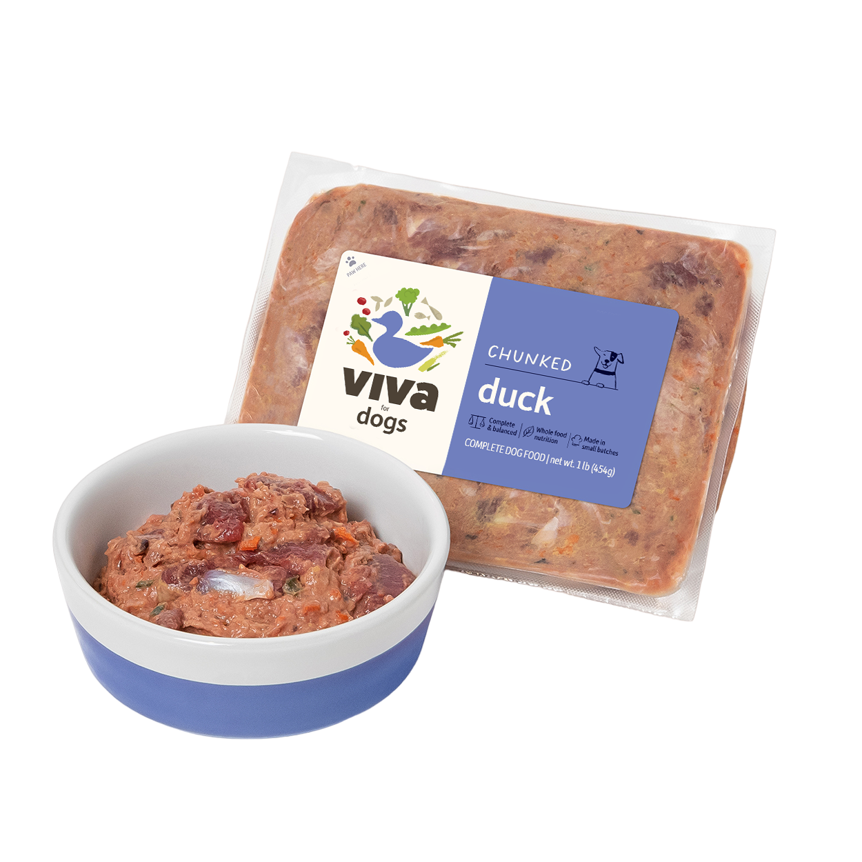 Duck Viva Raw Dog Food