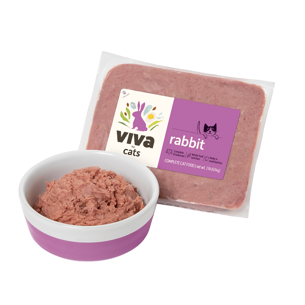 Cat food made with rabbit discount