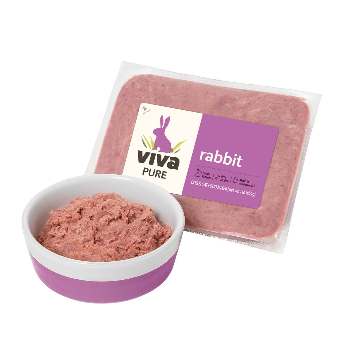 Pure Rabbit Viva Raw Dog Cat Food