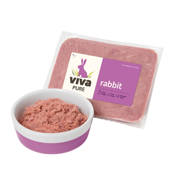 Raw rabbit best sale cat food